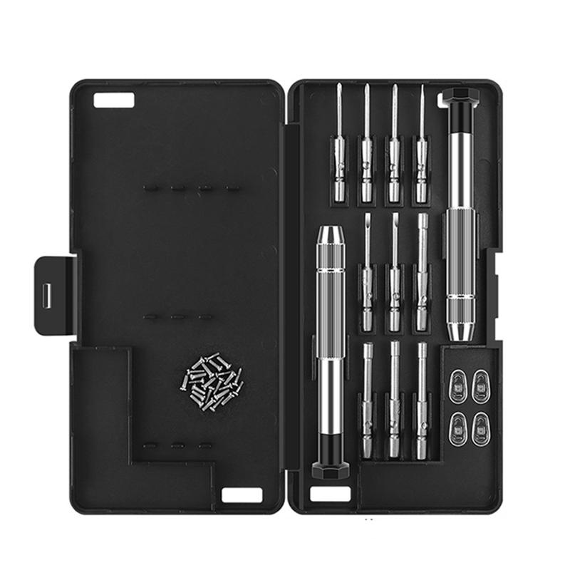 12pcs/set Glasses Screwdriver For Phone clocks Eyeglass Watch Hand Repair Kit with Storage Box Precision Screwdriver Tools