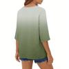 Women's 3/4 Sleeve Shirts Graphic Tees Shirts Casual Basic Tops Pullovers