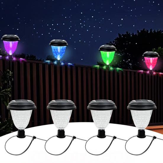 Solar Pool Light Automatic ON/OFF Easy to Install Multipurpose LED Energy Saving Waterproof Deck Fence Light