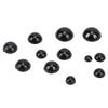 760pcs Plastic Toy Eyes Resin Flat Back Safety Eyes Doll Accessories Button Eyes  DIY Craft Making