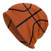 Custom Basketball Dots Round Bonnet Homme Fashion Knitted Hat For Women Men Warm Winter Physical Culture Beanies Caps