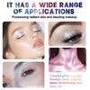 9 Colors Party Glitter Stick, Rotating Mermaid Face Glitter Stick, Rainbow Glitter for Face/Body/Hair/Eye, Washable Glitter-16g