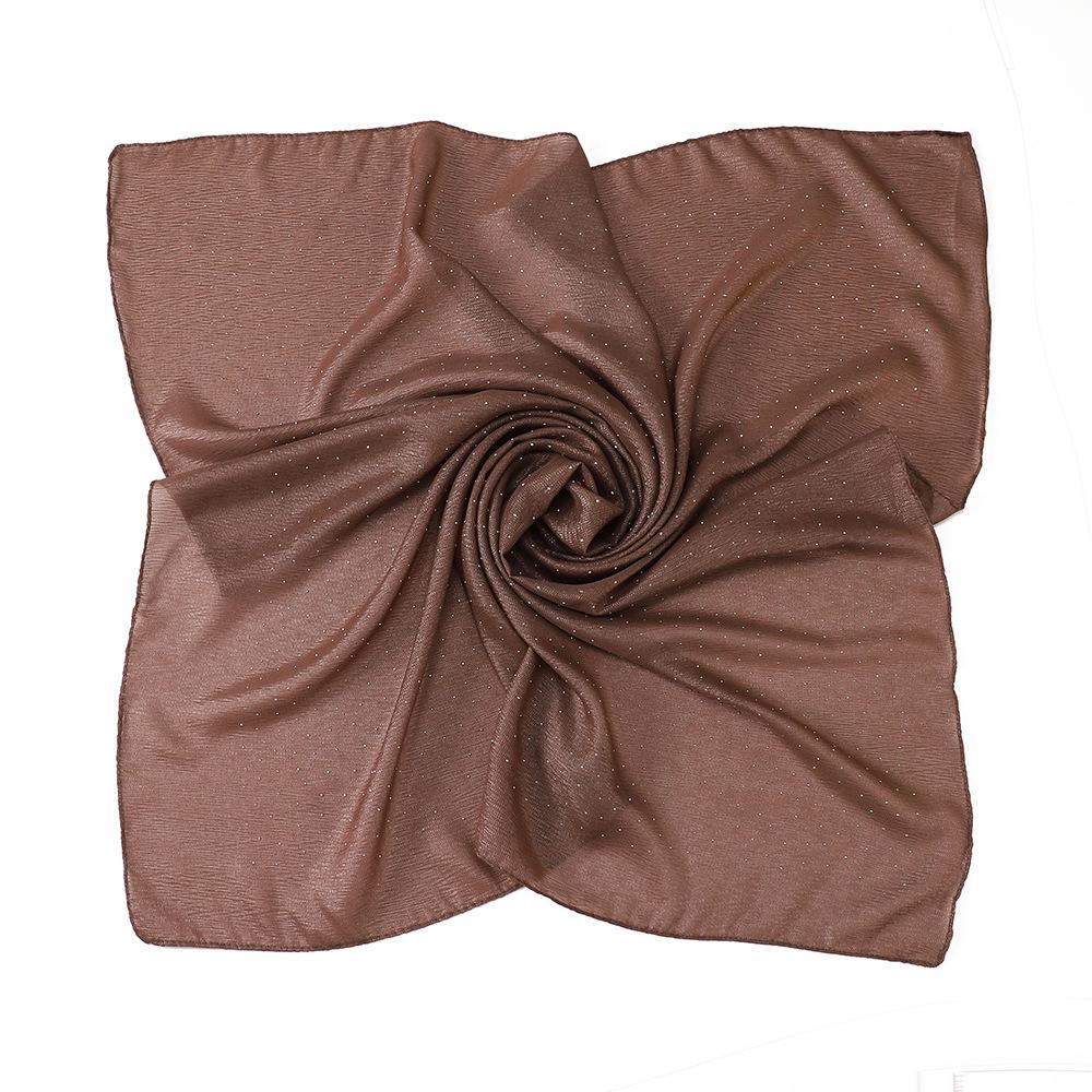 Malaysischer Quadratschal, Satin-Seidenschal, Gypsy Hot Diamond Indonesischer Paketschal