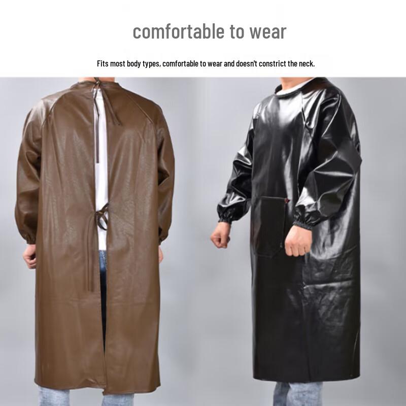 Wasserdichte Arbeitskittel mit langen Ärmeln