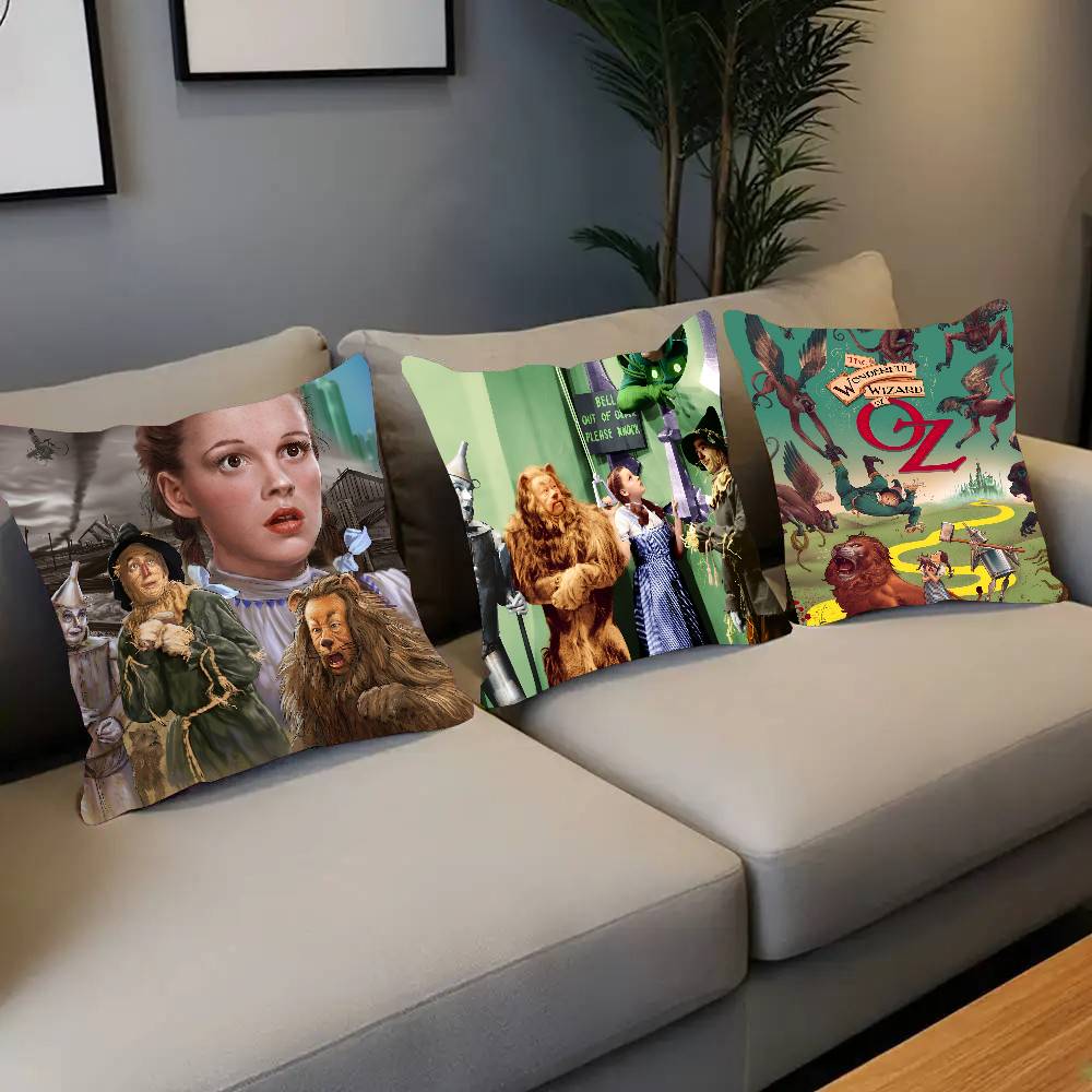 T-The Wonderful Wizard Of Oz Pillow Case Square Pillow Bedroom Sofa Leisure Comfort Cushion Car Living Room Home Decoration
