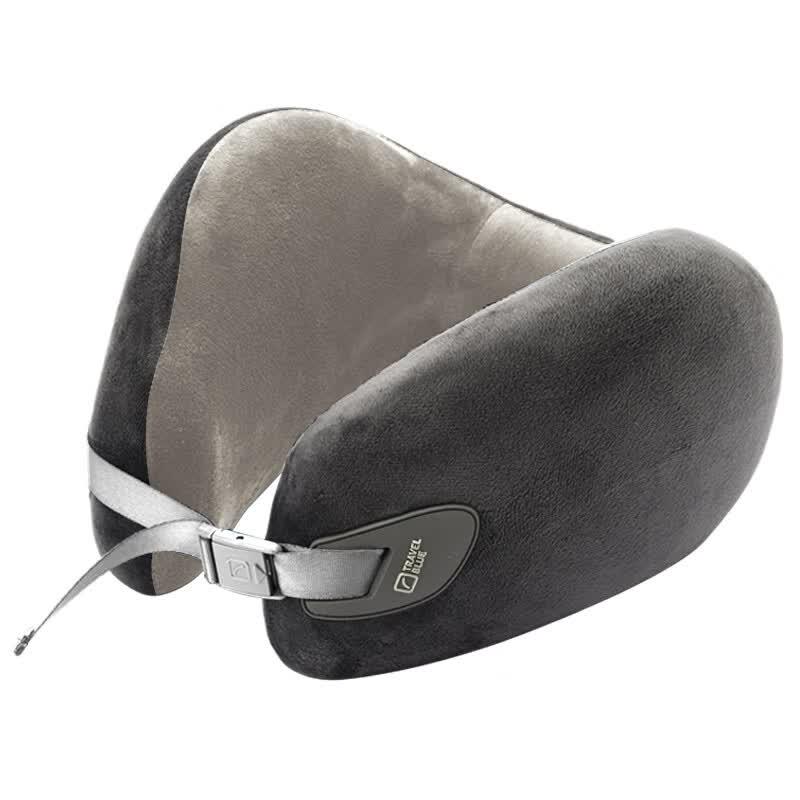 TRAVEL BLUE Memory Foam V-Support Travel Neck Pillow