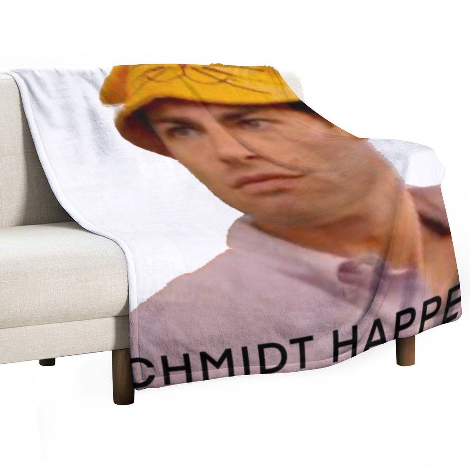 Schmidt Happens Throw Blanket Warm Softest Blankets For Sofas Beach Blankets 30x40in