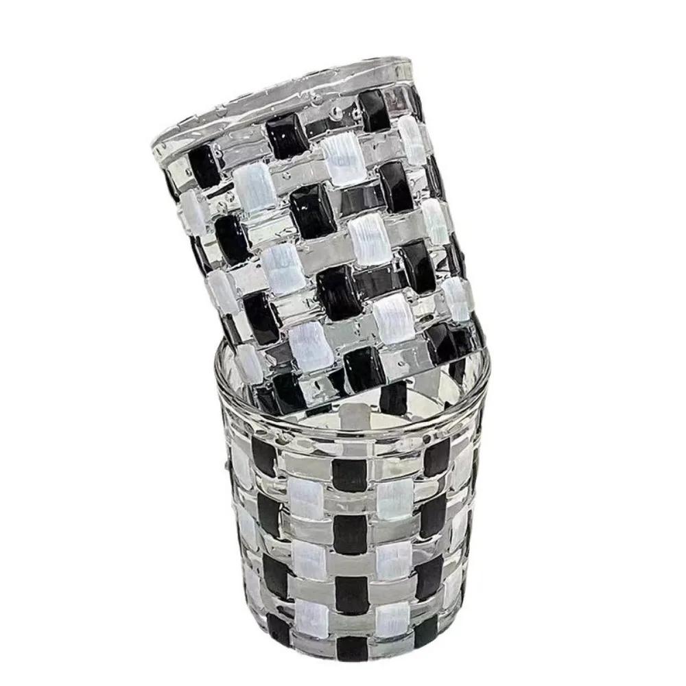 

Расписанный вручную стеклянный детский напиток высокого уровня Ins Original Premium Sense Drink Home Whisky Beer 301-400ml