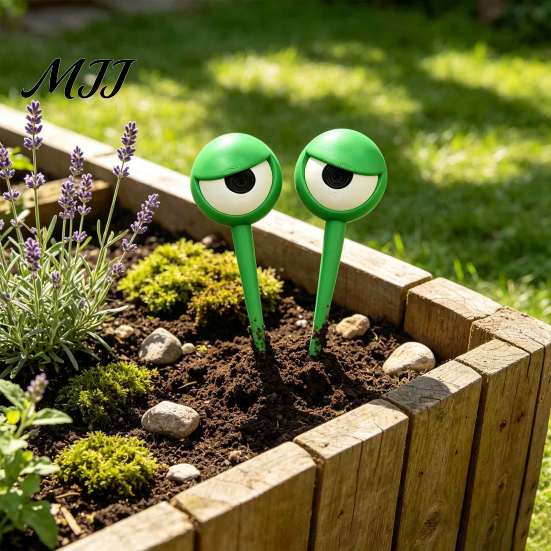 Reusable Planter Stakes 3D Printed Funny Eye Plant Stakes, Cartoon Garden Stake, Whimsical Indoor Fun Art for Potted Flowers Decor, Novelty Flower Pot