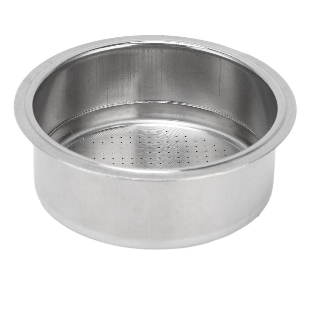 Stainless Steel Coffee Filter Basket Single Wall Silver Coffee Filter Strainer Durable Espresso Filter Basket Coffee Brewing