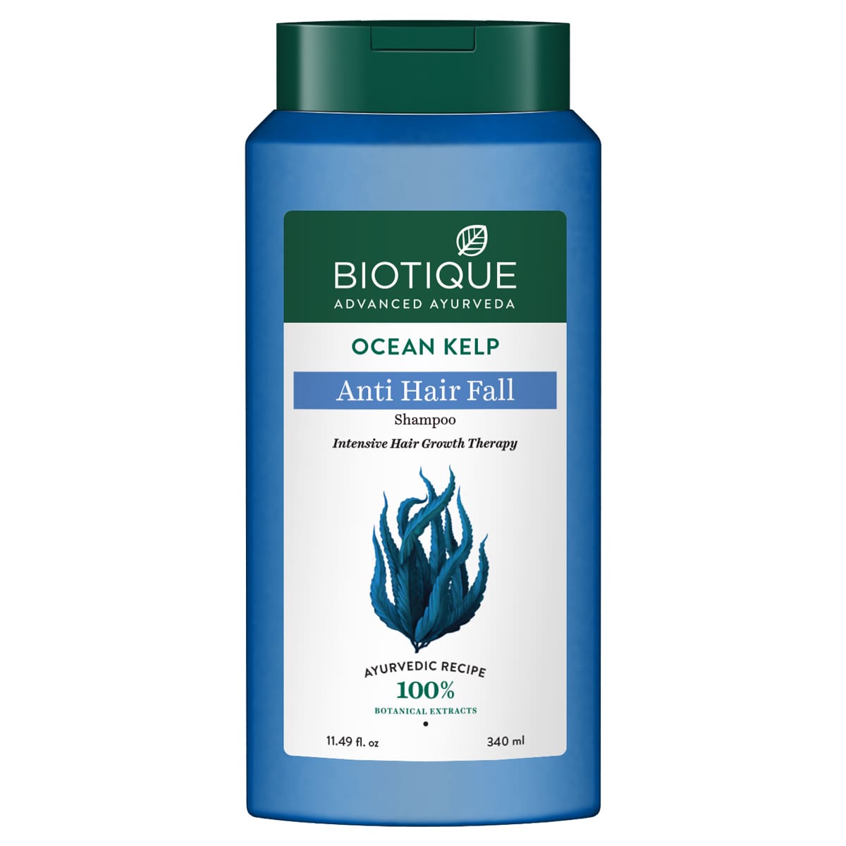 

Biotique Ocean Kelp Шампунь против выпадения волос Интенсивная терапия роста волос 340 мл