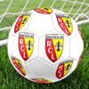 RC Lens Size 5 Soccer Ball, Machine-Stitched PVC, Durable & High Bounce, All Ages Fit, fan merchandise, matches & outdoor use.