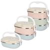 Lunch Box Lunch Box Portable Stainless Steel Food Container for Student Children Work Kitchen Utensils Stainless Steel Lunch Box
