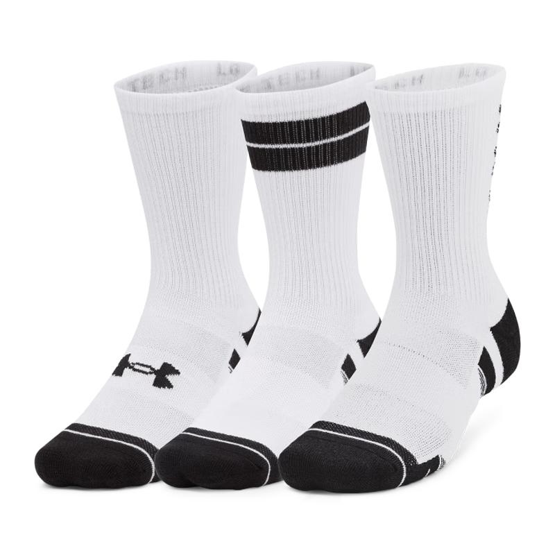 

Under Armour UA Performance Tech Unisex Mid-Calf Training Socks - 3 Pair Pack L