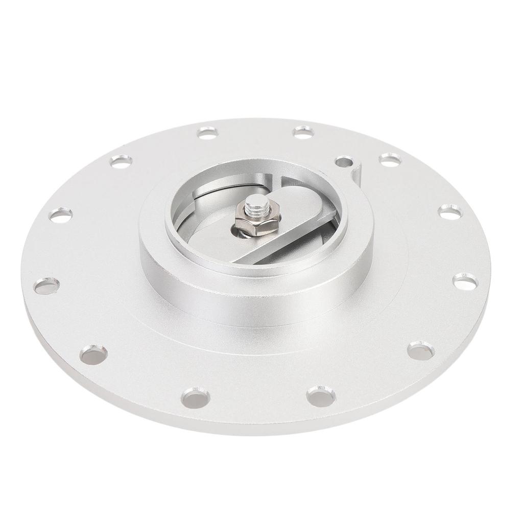 160mm Billet Aluminum   Fuel Cell Gas   With 12 Hole Cell Bung and Gasket for 12 Screw 5.343 In Screw Holes Fuel Cell