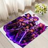 Fantasy Warriors Style Crystal Velvet Rug, Soft Anti‑Slip Crystal Velvet Carpet for Living Room Bedroom Home Decor