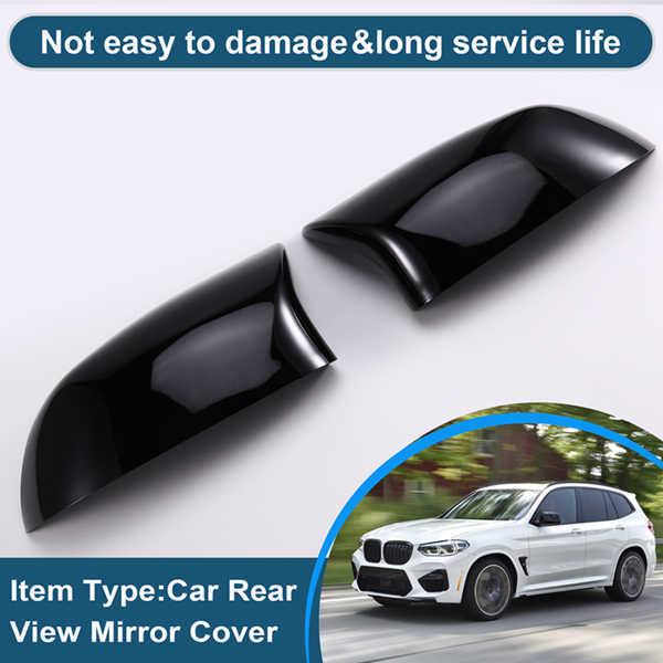 1 Pair Rearview Mirror Covers for 2014-2018 BMW X3 F25, X4 F26, X5 F15, X6 F16