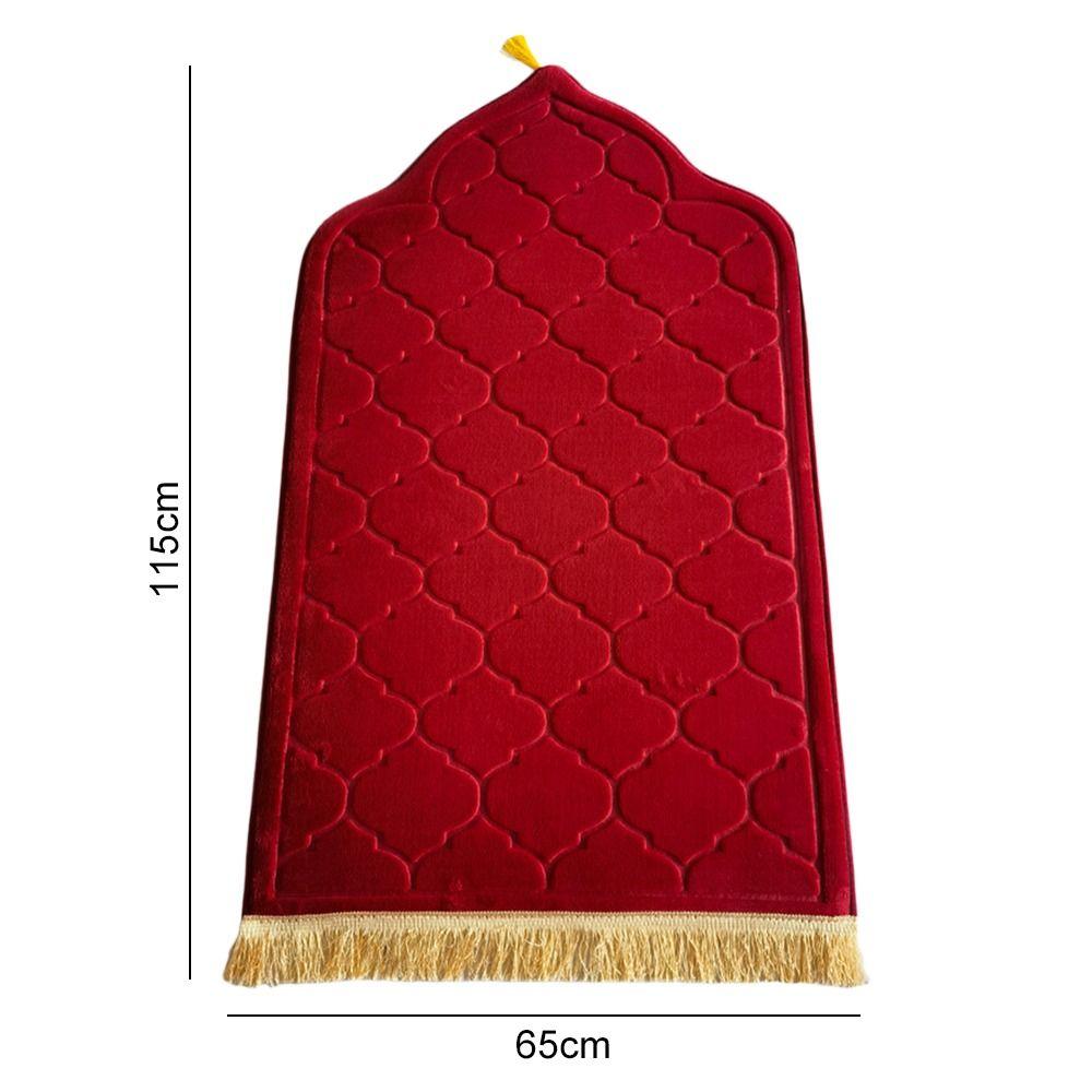 Non-slip Prayer Mat Irregular Floor Carpets Portable Prayer Rug