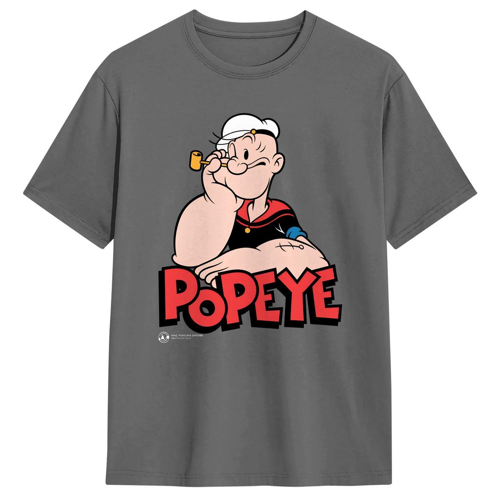 Popeyed the SailorUnisex T Shirt Summer 100 Cotton TShirts For Unisex Custom Logo Tee Shirt Short Sleeves Streetwear Tees