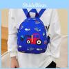 Print Kindergarten Dinosaur Backpack Breathable Lightweight School Bag For Girls