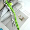Elegant Color Panel Tennis Keychain Charm For Bags Access Modern Couple Gift Permanent Mixture Rope Thin Addition