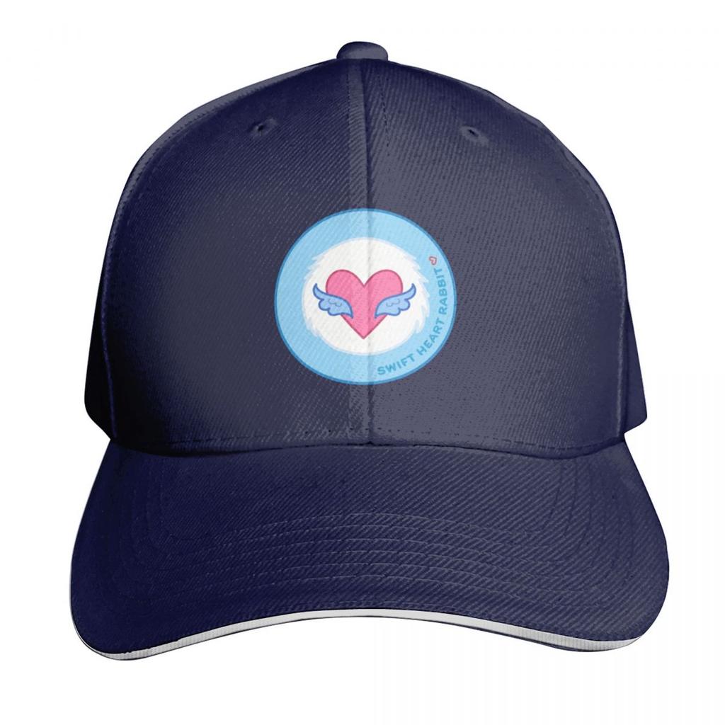 Swift Heart Rabbit Caring Cousin Badge Baseball Cap Golf Hard Hat Luxury Caps Fun Hats Women Beach Fashion Unisexs