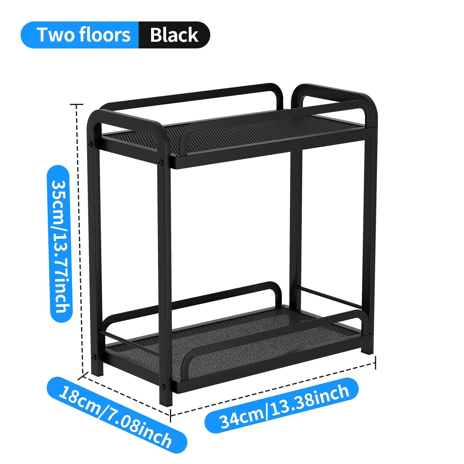 Door-type iron mesh multifunctional storage rack hanging wall organizer for kitchen bathroom or pantry durable metal shelving 16360₽