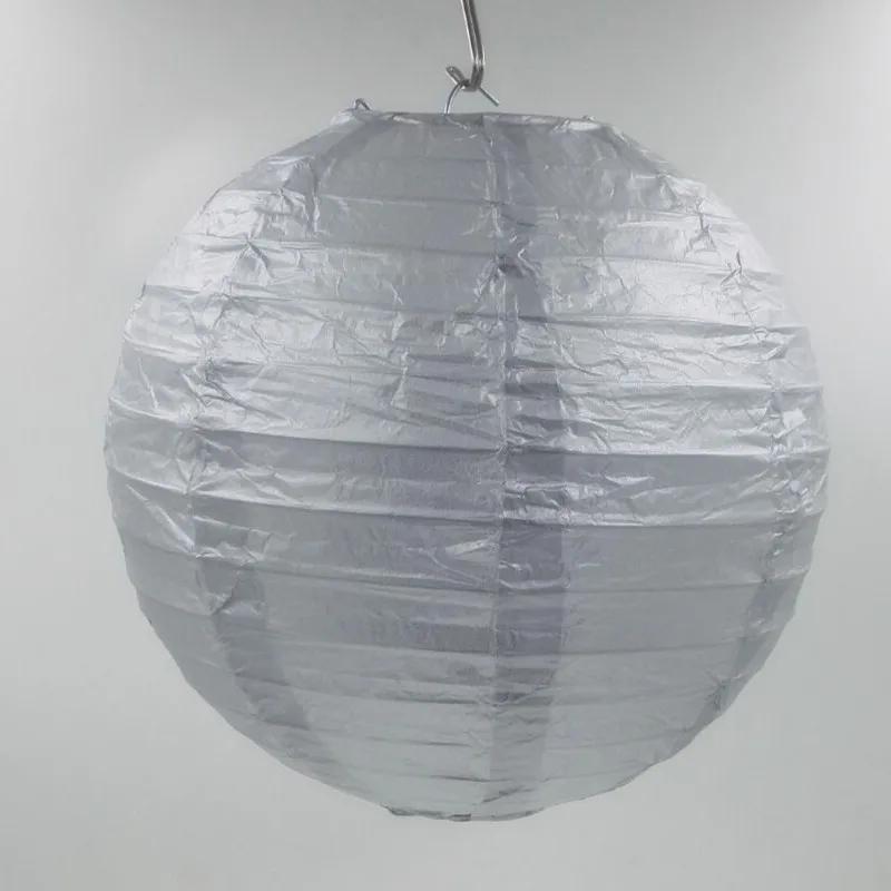 4/6/8/10/12/14/16inch Chinese Paper Ball Lampion Hanging White Wedding Decoration Paper Lanterns Lampshade Birthday Party Decor