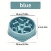 1pc Slow Feeder Dog Bowls - Anti-Slip, Interactive Maze Design for Small To Medium Pets, Bloat Stop & Choke Prevention