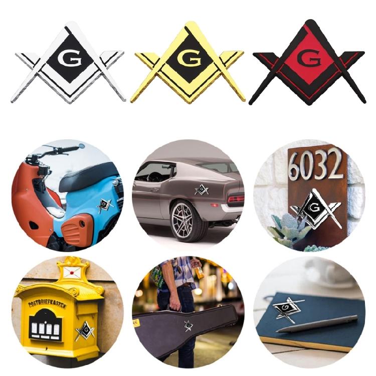 Auto Car Emblems 3D Decal Sticker Strong Adhesive for Truck and Motorcycle Reflect Cultural Identity And Personal Style