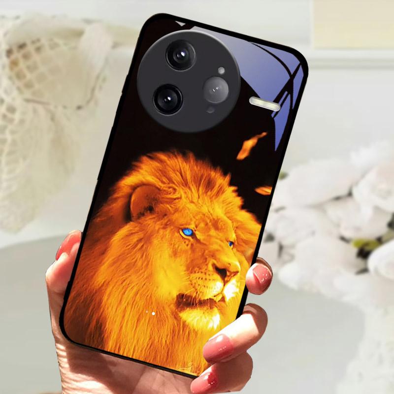 For Xiaomi POCO F7 Ultra 24122RKC7G Tempered Glass Phone Case Cover For POCO F 7 Ultra Cases Full Camera Protective Shell Coque