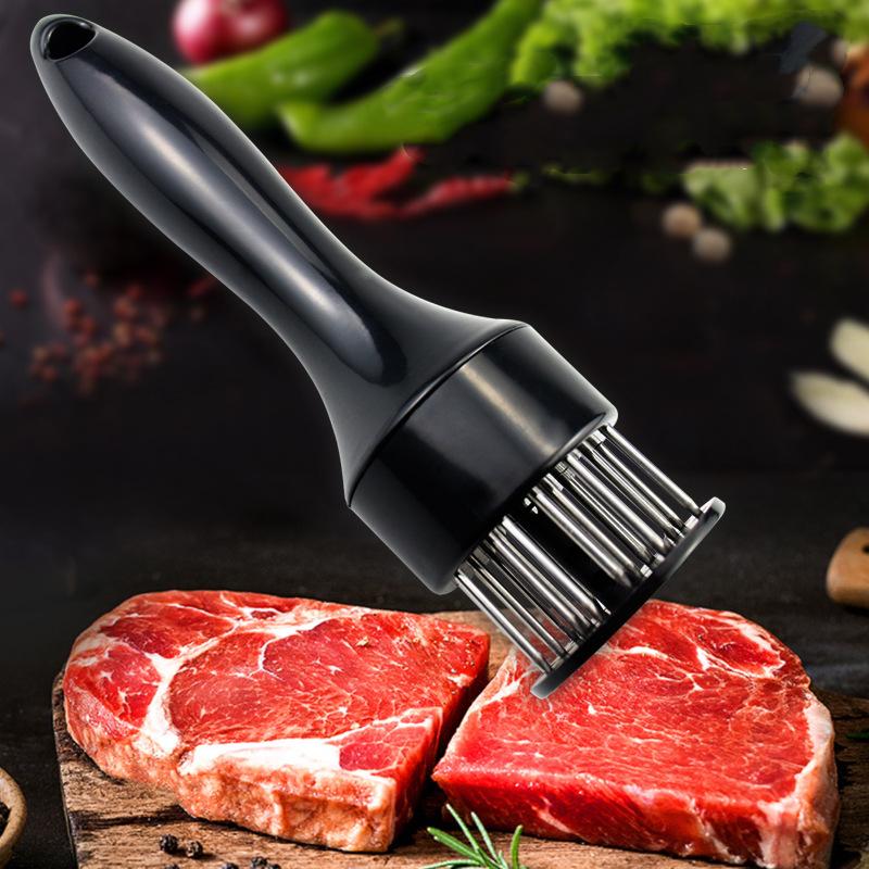 Profesionální tenderovač na maso Jehla z nerezové oceli Kuchyňské nářadí Příslušenství na vaření Steak Tenderizer Jehla Lamač žebírek