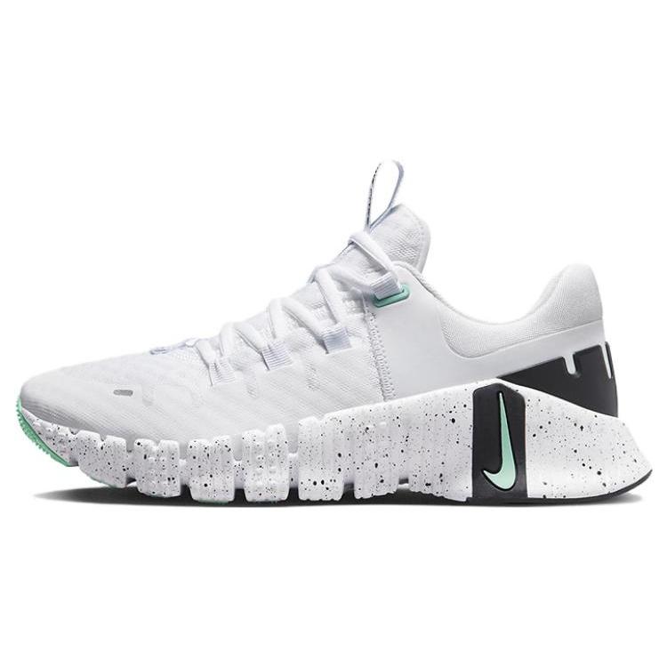 (WMNS) Nike Free Metcon 5 'White Emerald Rise Black' Women's DV3950-101