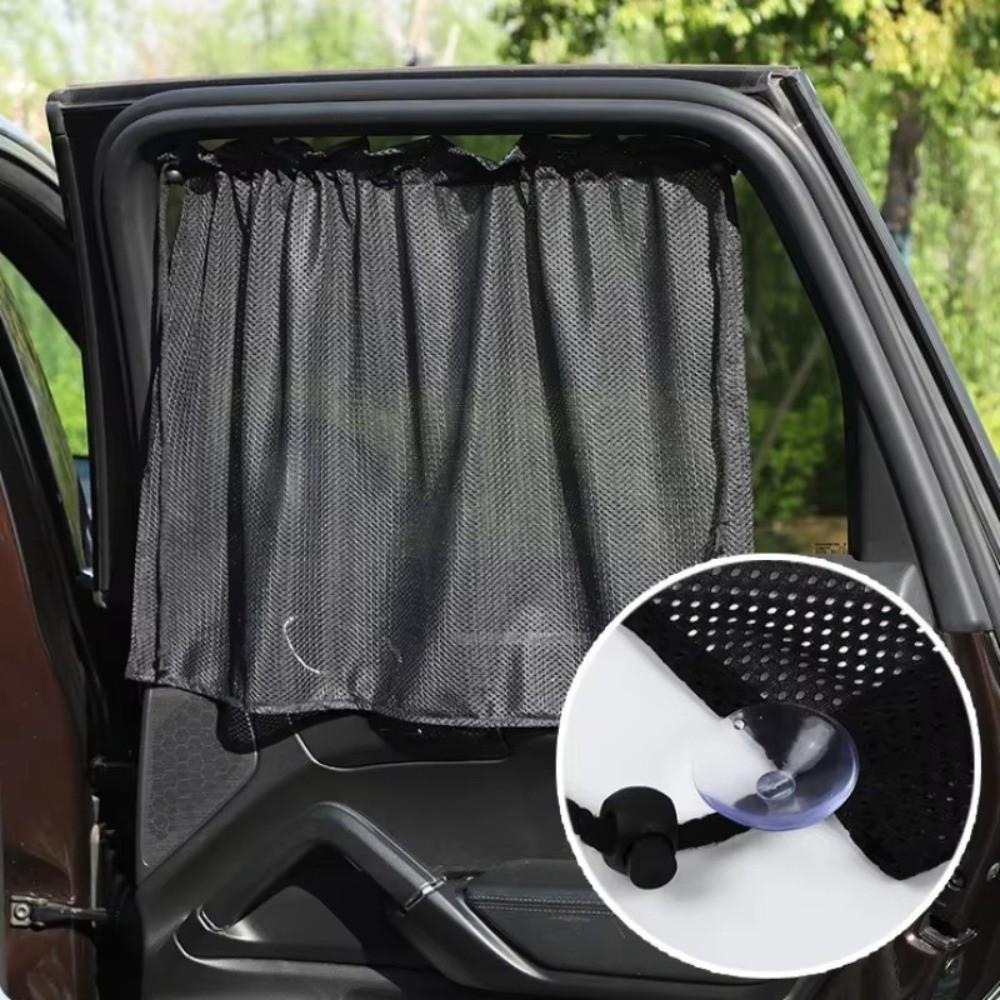 Cute Sunshade Curtain Essential Car Sunscreen Curtain New Car Curtain Summer