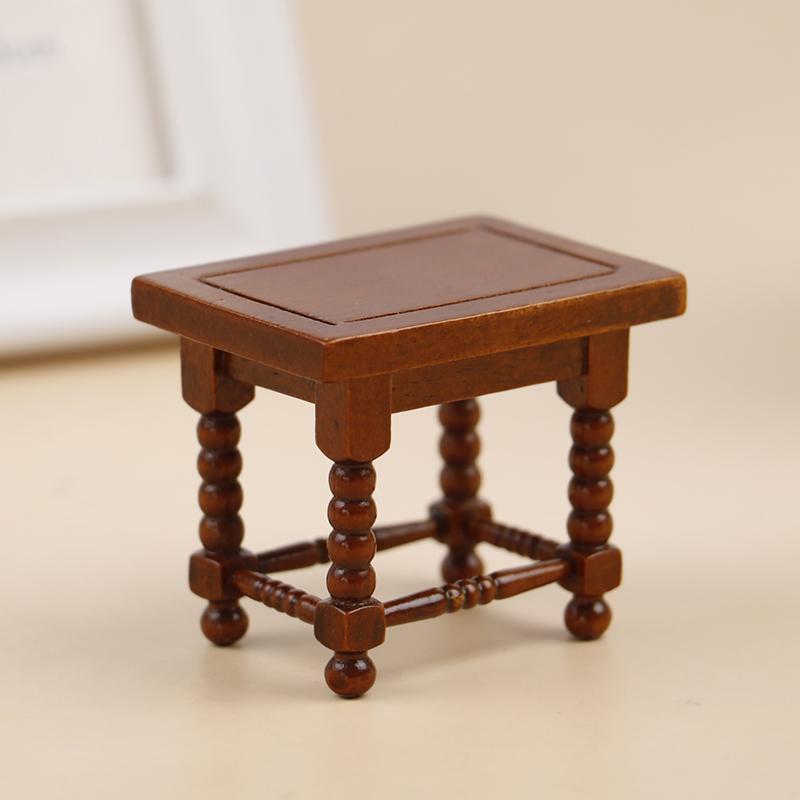 1:12 Măsuță de Cafea Miniatură pentru Păpuși, Scaun de Noptieră, Decor Mobilier Păpuși, Jucărie