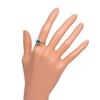 Ring Pt900Platinum/Emerald/diamond #6.0(US Size) 4.8g unisex Used