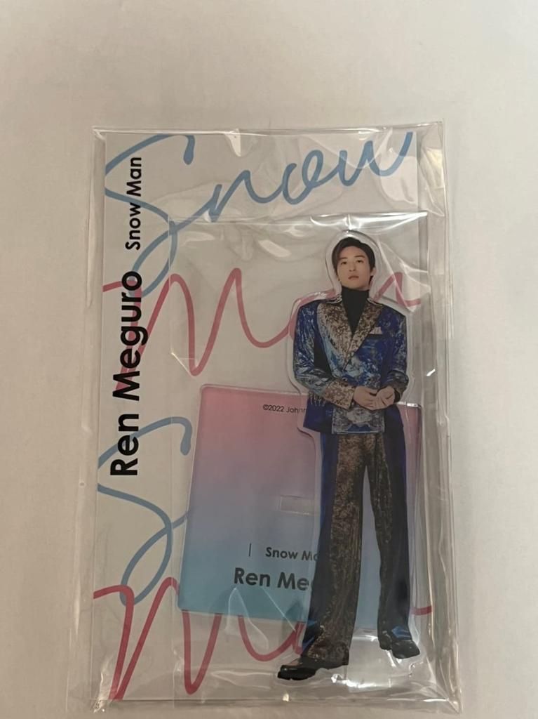 Meguro Ren Acrylic Stand SnowMan [Axta Fest]