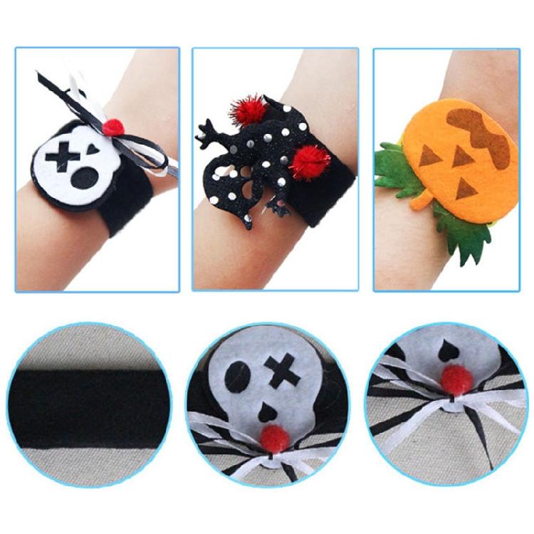 Classic Halloween Design Bracelet Halloween Party Favor Wristband Decor Supplies