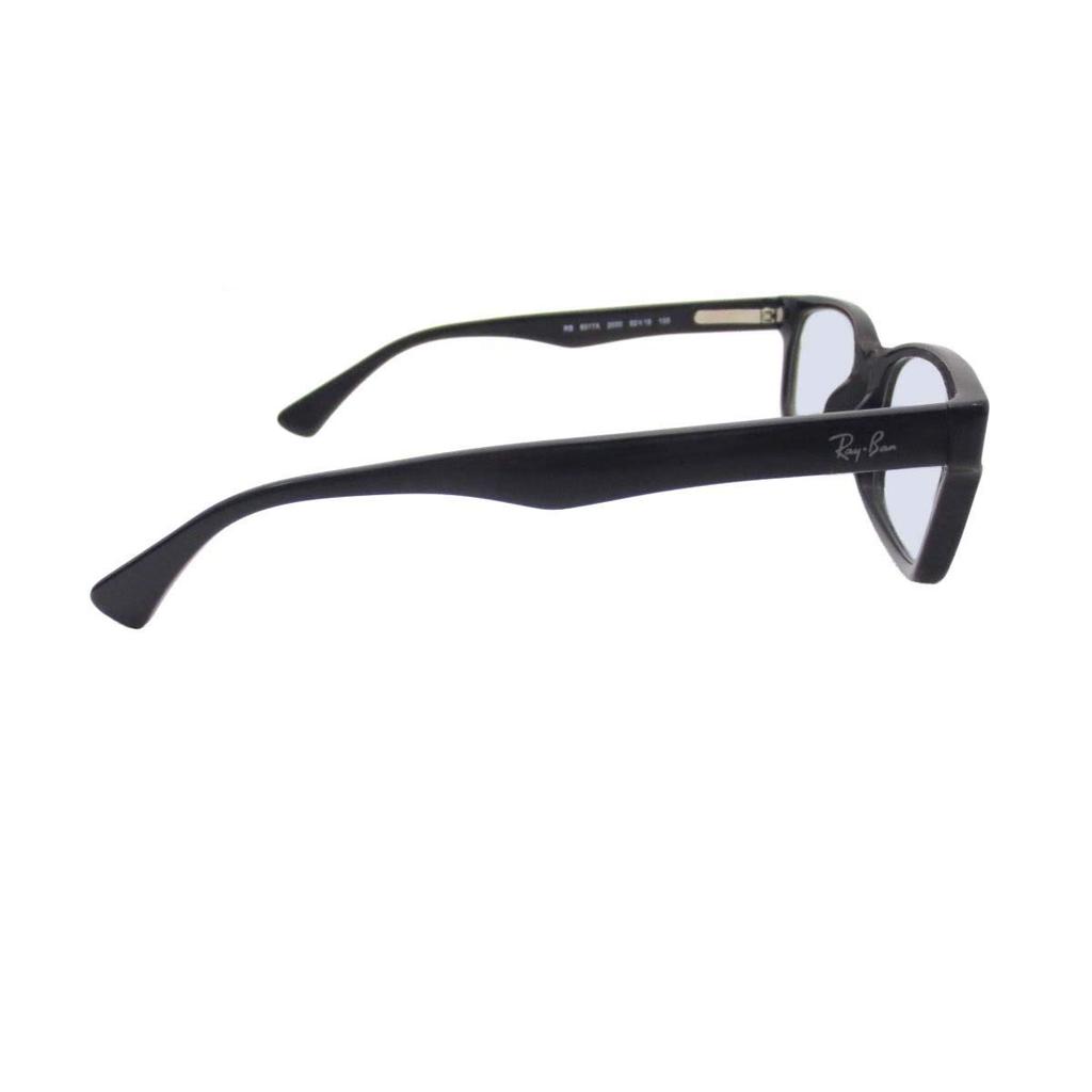 Sunglasses RX5017A 2000 52 size Light Blue with Light Color Lens Set Eyeglass Frame UV Protection Round Glasses Black Rim LIGHT COLORS Light Color