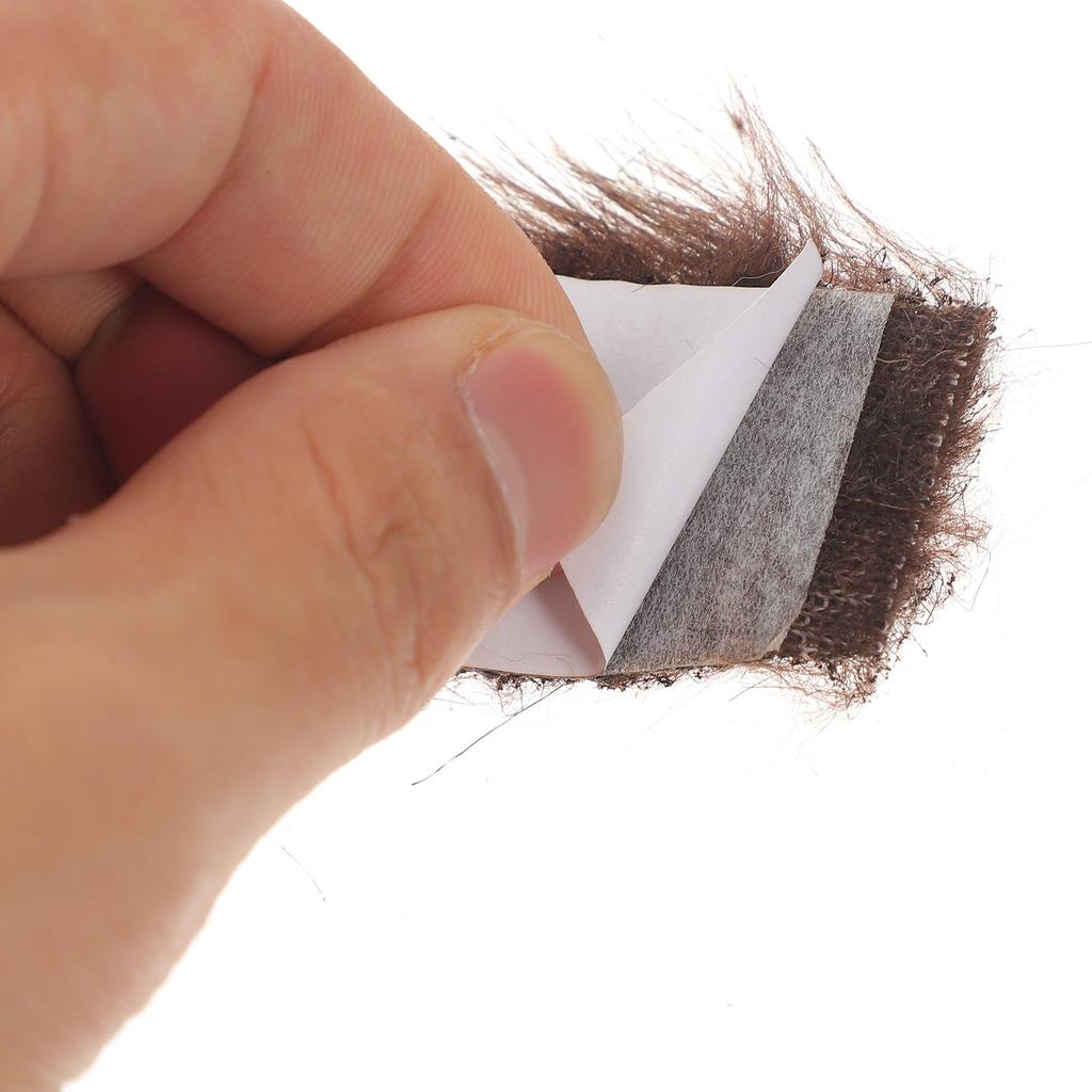 1Set Fake Beard Prop Simulation False Eyebrow Cosplay Mustache Party Photo Performance Decoration Costume Accessory