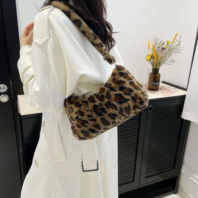 Sac design de niche style étranger sac à main mode sac à bandoulière sac à main sac à main imprimé léopard sac pour femme