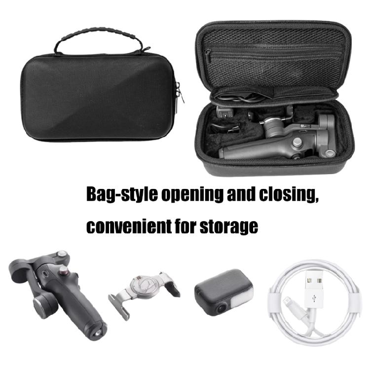 Aufbewahrungstasche Organizer Hülle Tragbare Handtasche Stoßfeste Box mit großer Kapazität für OM 7/7P Gimbals Zubehör