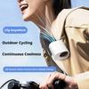 Clip-On Car Fan 360° Rotatable 100-Speed Portable Cooling Fan USB Rechargeable Lightweight Long Life for Car Home Office Outdoor Use