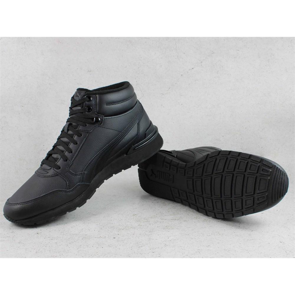 PUMA st runner v4 mid sneakers synthetic leather black