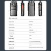 TCL HT6 Plus High Power Two-Way Radio Set (CN version)