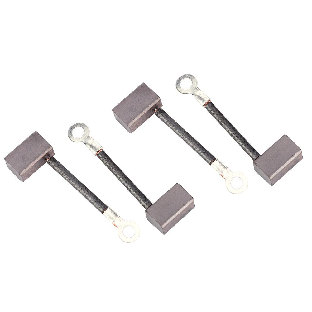100 Stück Kohlebürsten Ersatzkits Passend für 12V 24V 48V DC Öl Wasserpumpe Motor J435A 9x8x14.5mm