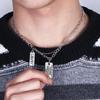 Necklace Geometry Korean Style Necklace Punk Necklace Women Clavicle Chain Letter Necklace