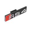 3D S3 S4 S5 S6 S7 S8 Logo ABS Car Front Grille Badge Sticekr Decoration For  Audi SQ3 SQ5 SQ7 SQ8 W12 V6 RS3 RS4 RS5 RS6 RS7 RS8