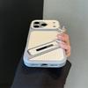 Luxury Heat Dissipation With Holder Phone Case For 11 12 13 14 15 16 17 Pro Max Plus Air Shockproof Bumper Cases Cover