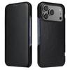 Fierre Shan-002 Funda de Cuero de Lujo Tipo Libro de Negocios Para iPhone 17/17e/17 Pro/17 Pro Max Pieles Protectoras Cubierta Trasera del Teléfono